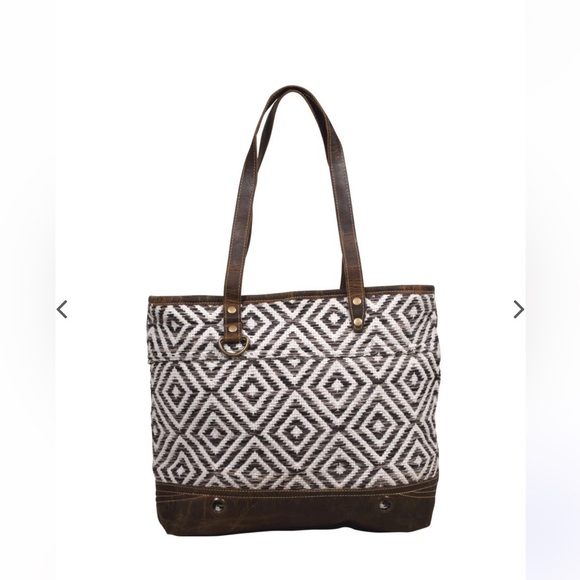 Myra bag Essence Tote - leather, rug - Picture 2 of 6
